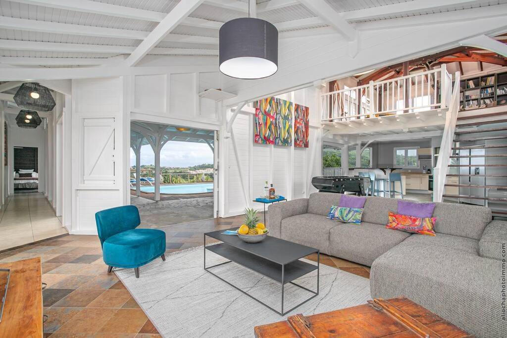Luxueuse Villa Katleya, Vue Mer Le Vauclin Extérieur photo