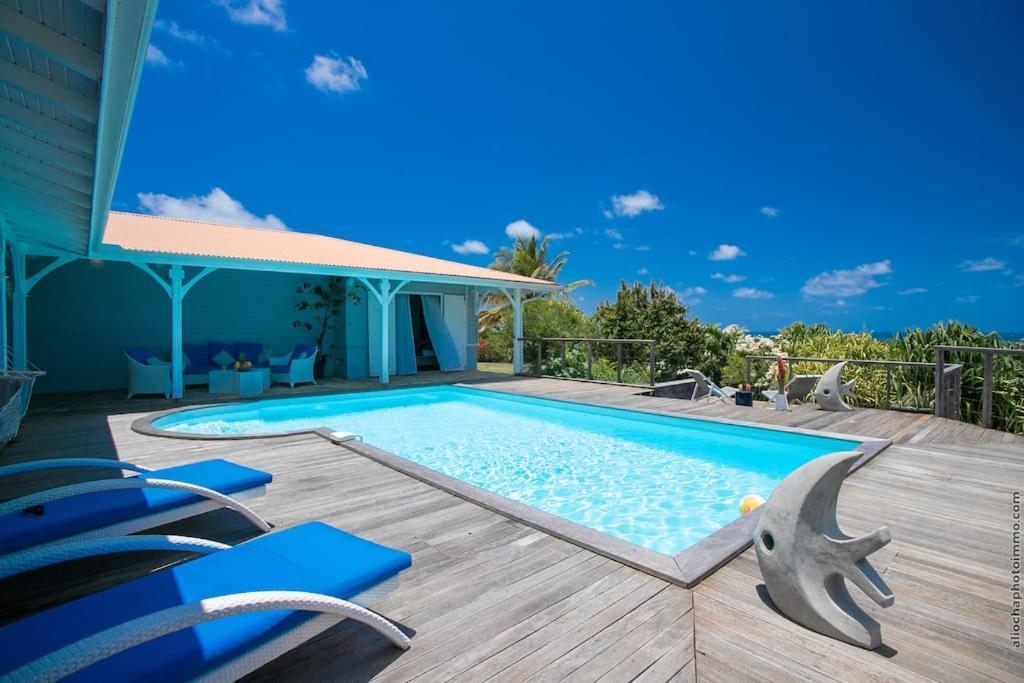 Luxueuse Villa Katleya, Vue Mer Le Vauclin Extérieur photo